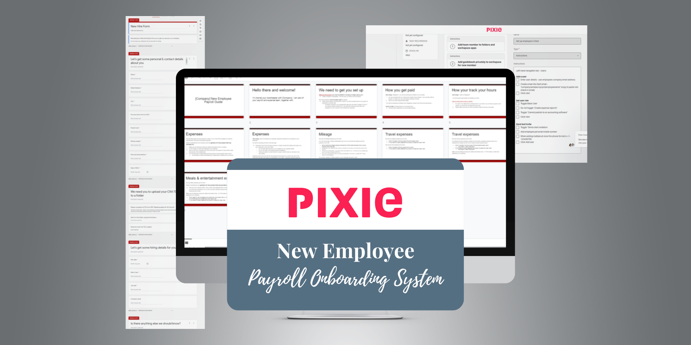 Pixie New Employee Payroll Onboarding